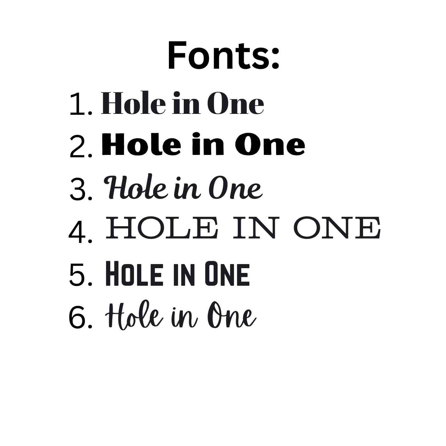 "Hole In One" Golf Towel