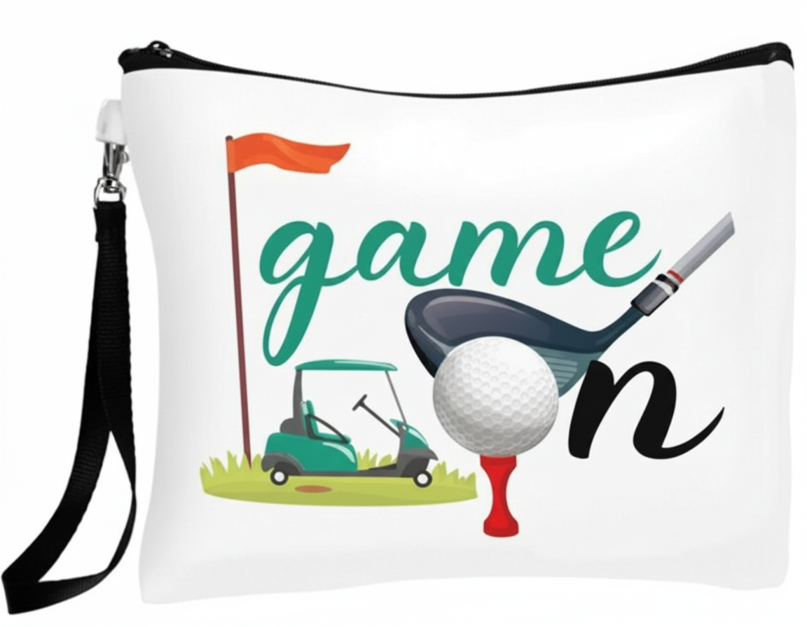 Golf Tee Wristlet Pouch