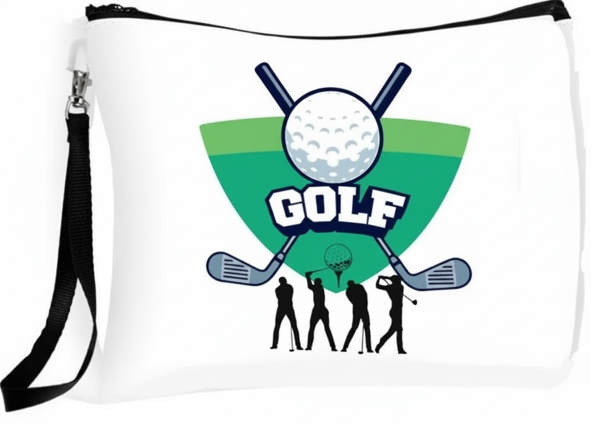 Golf Tee Wristlet Pouch