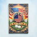 USA Flag Golf Ball Marker