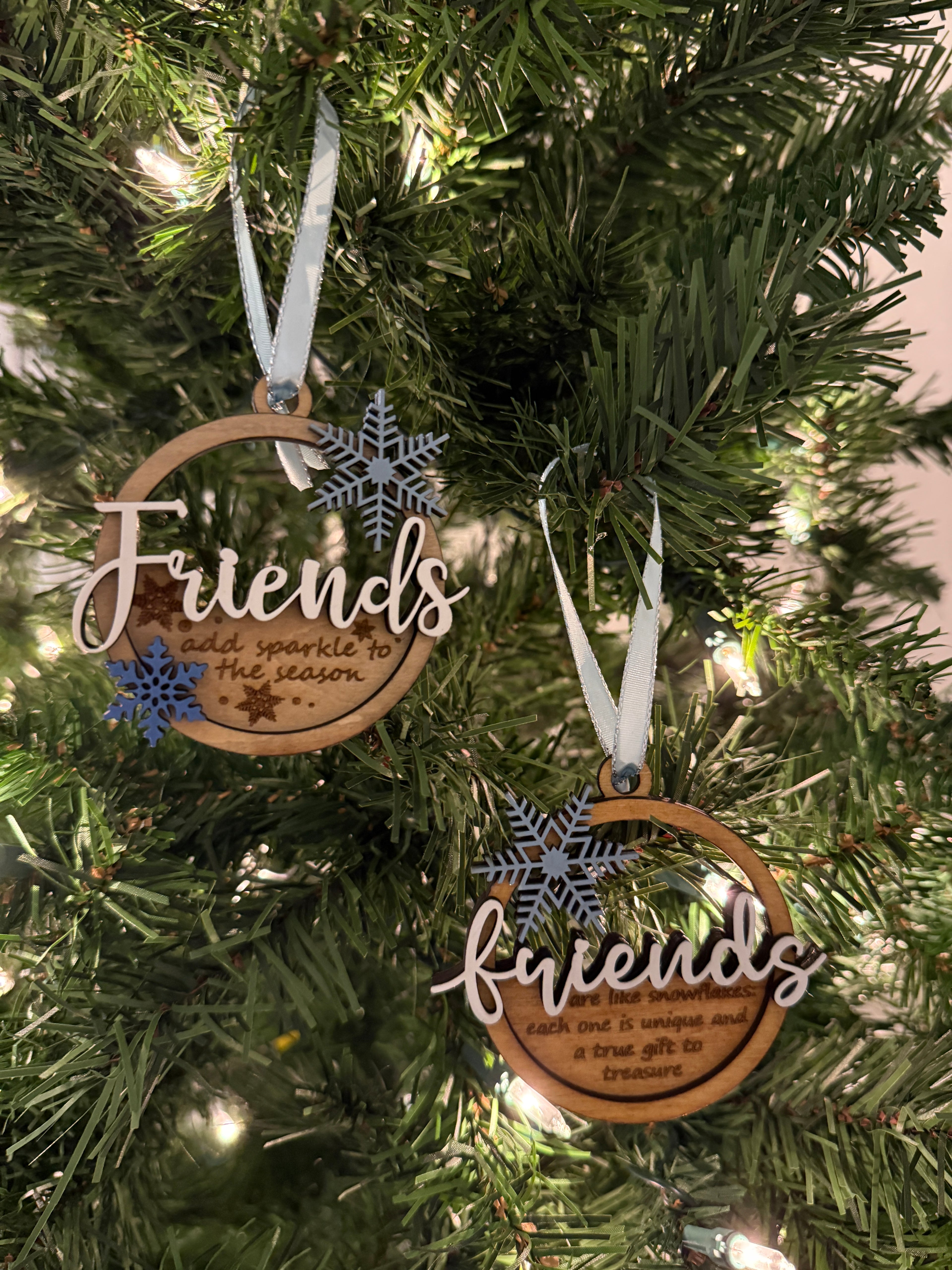 Friends Christmas Ornaments