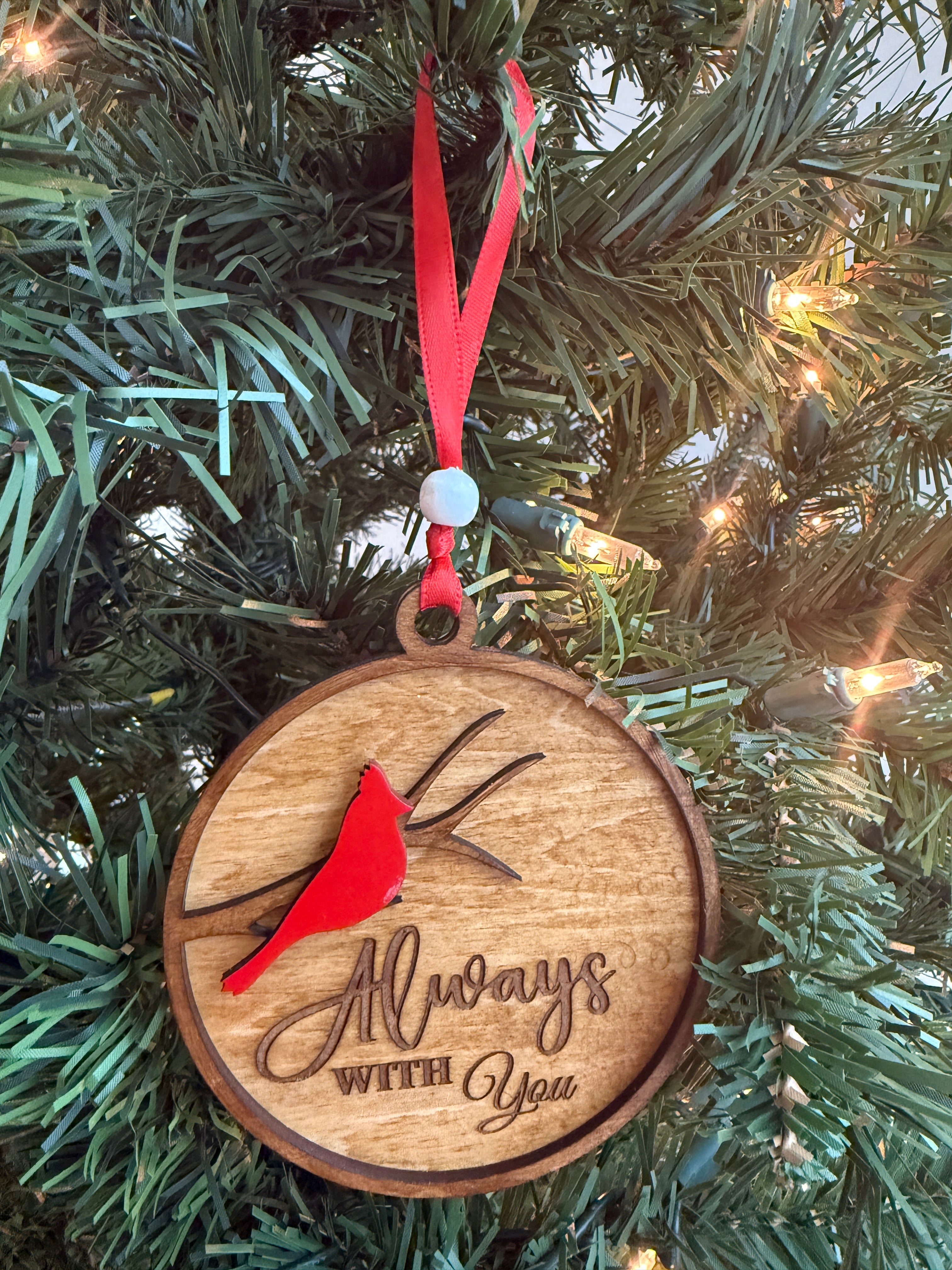 Cardinal Christmas Ornament