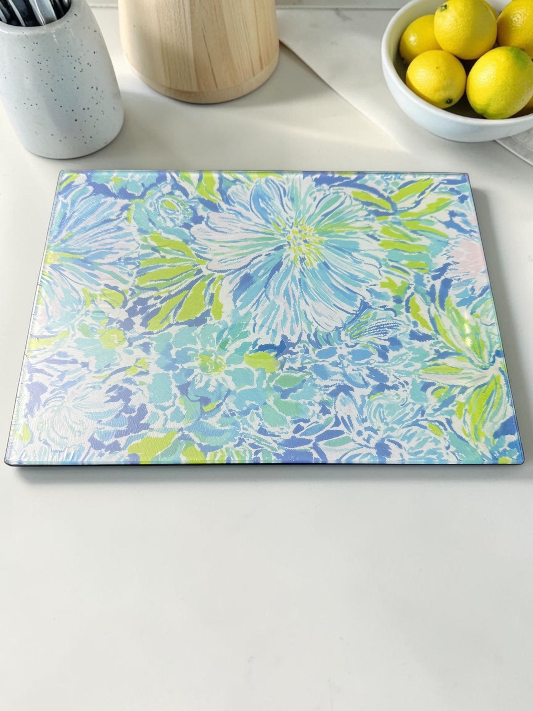 Tempered Glass Cutting Board — 11" x 8"
