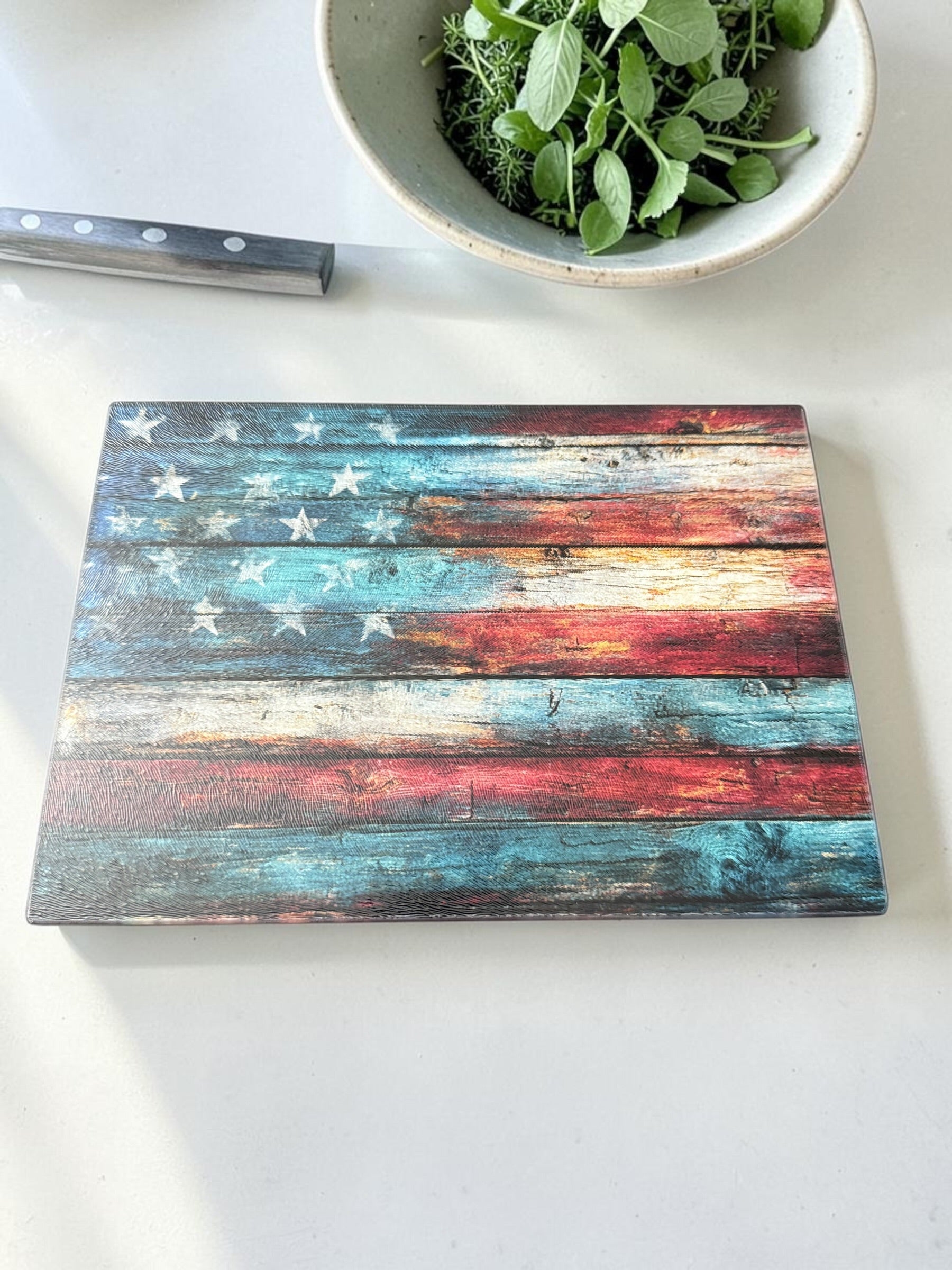 Tempered Glass Cutting Board — 11" x 8"