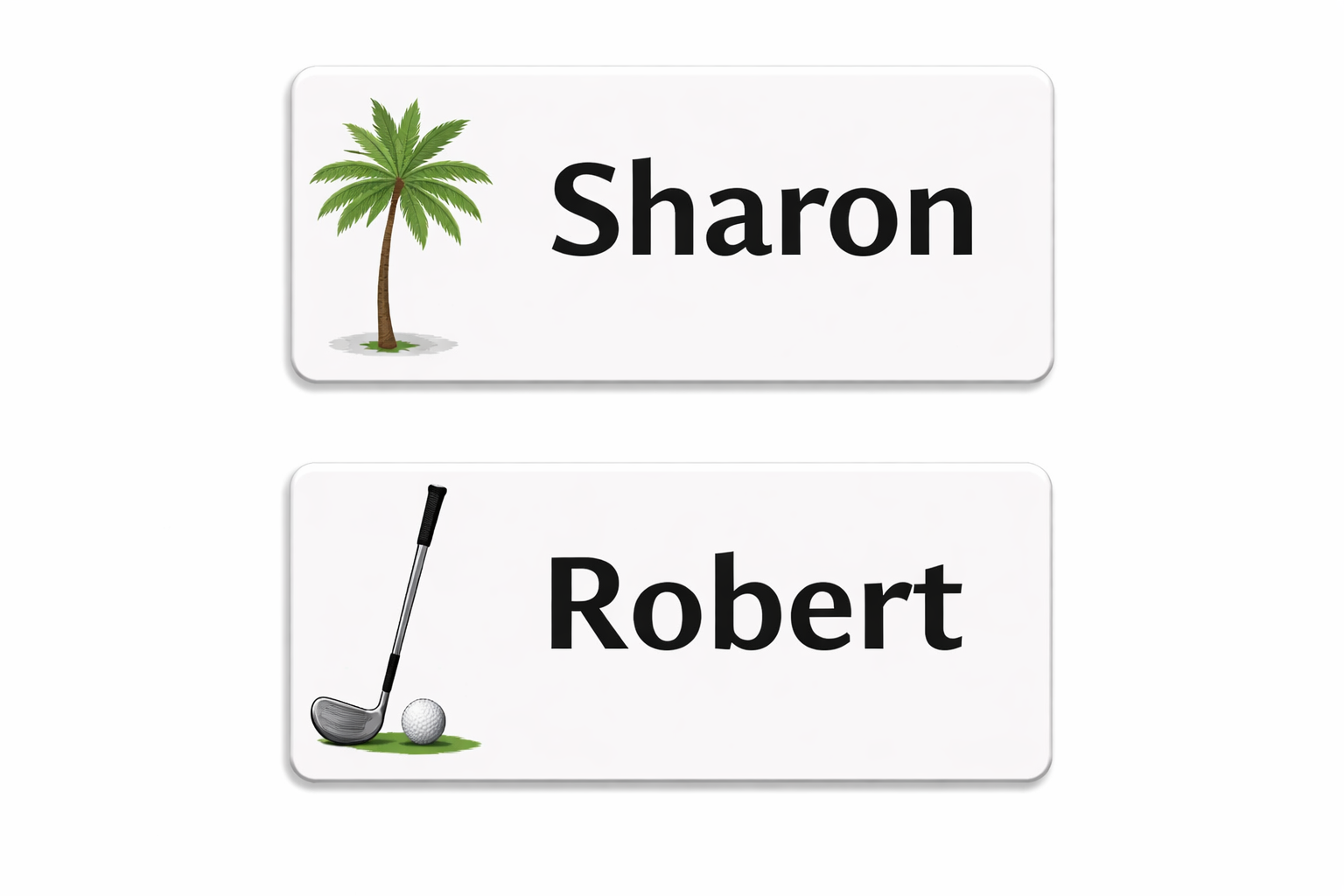 Rectangle Name Tag