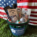 Patriotic 250th Anniversary Golf Gift Basket