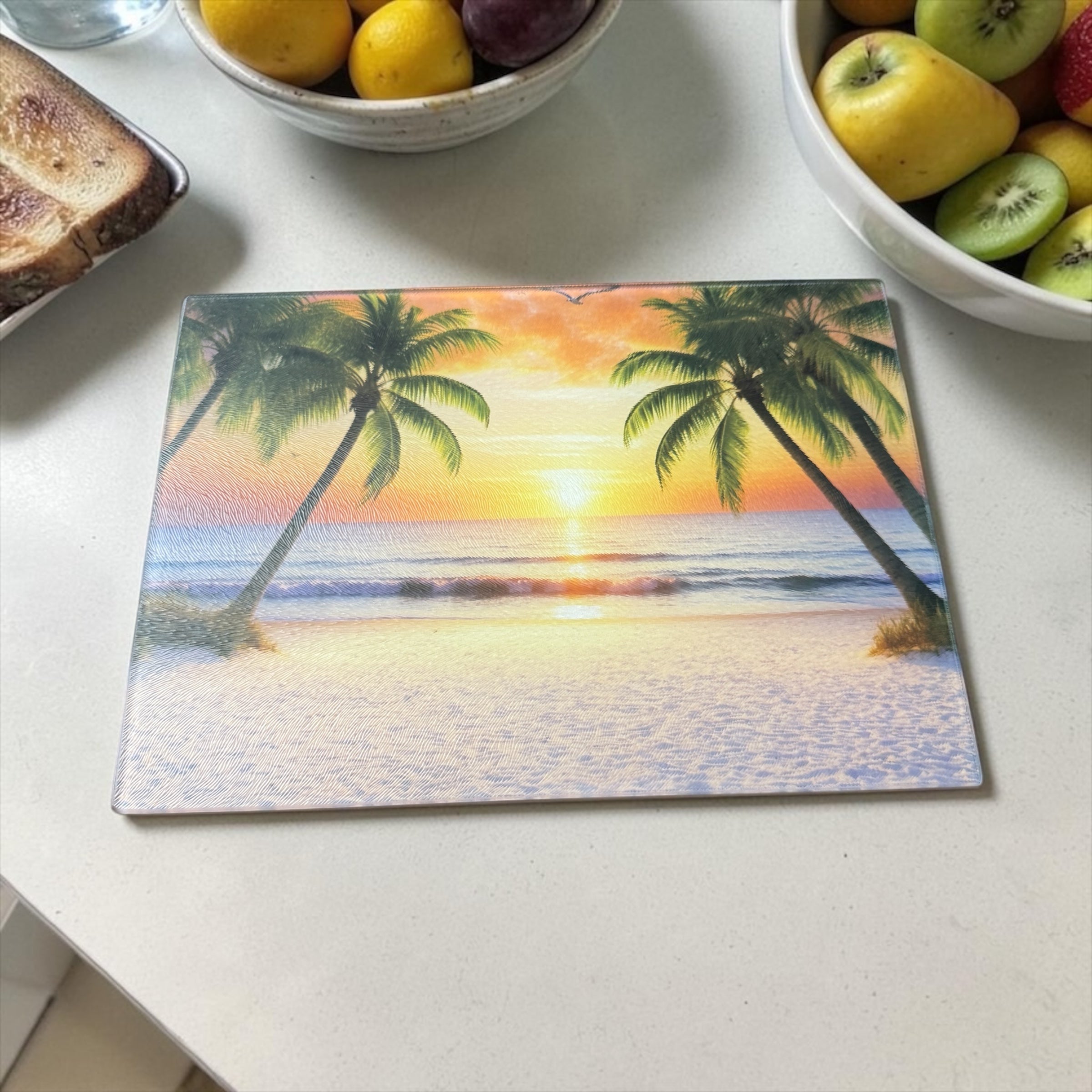 Tempered Glass Cutting Board — 11" x 8"