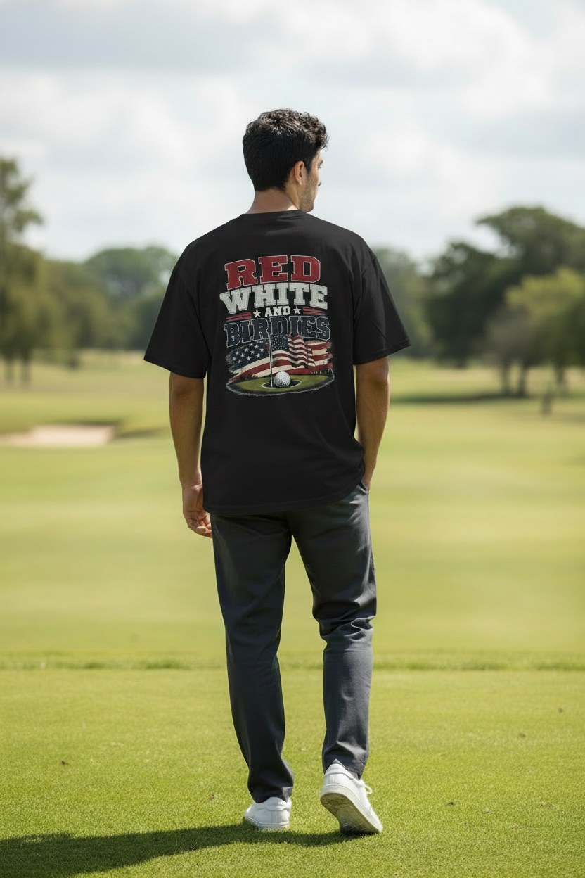 Red White & Birdies — Unisex T‑Shirt