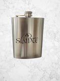 8 oz Stainless Steel "Birdie Juice" Golf Flask
