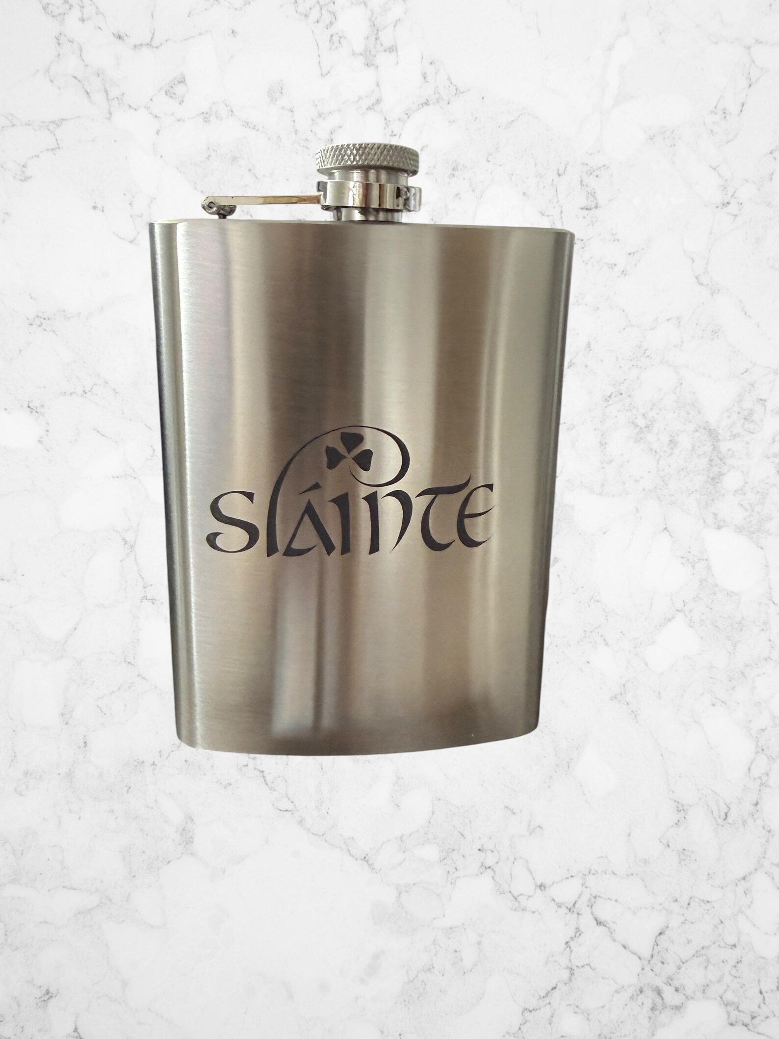 8 oz Stainless Steel "Birdie Juice" Golf Flask