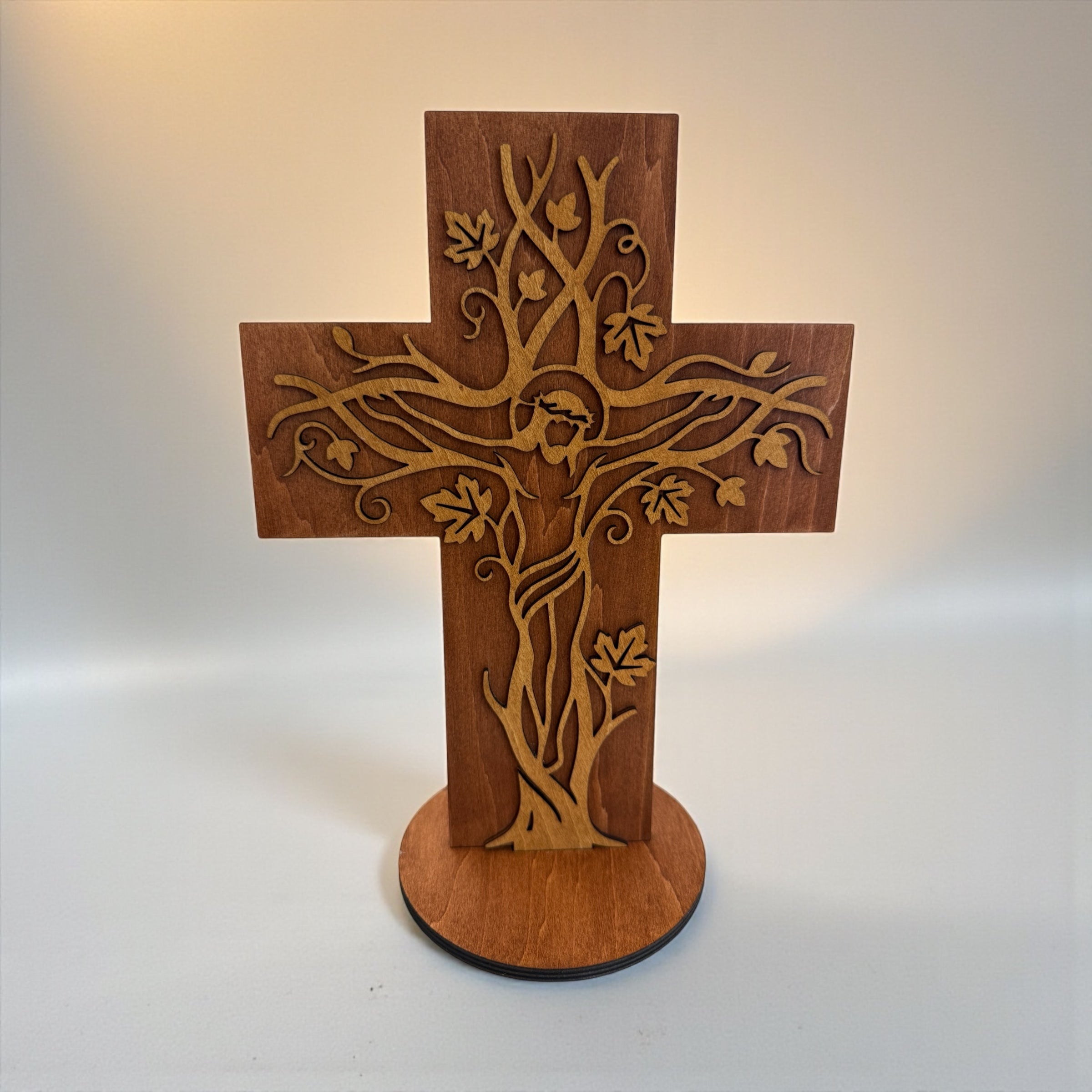 Jesus Cross, 11" H x 8.5" W