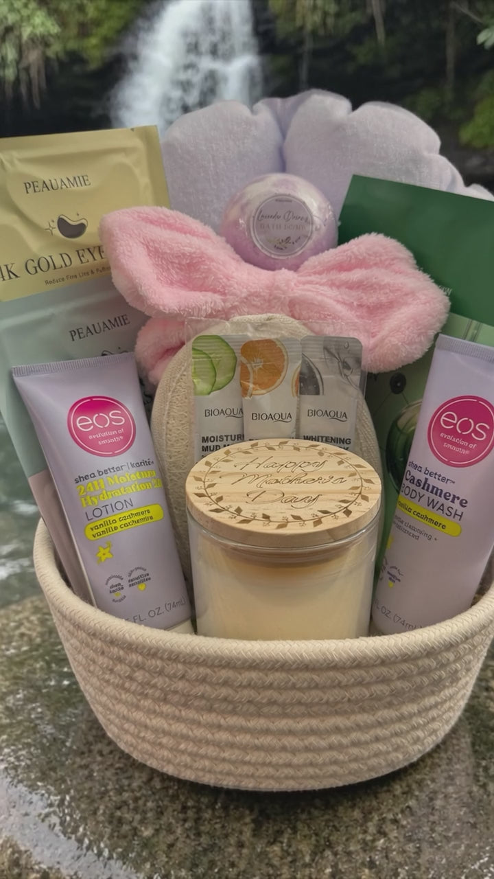 Luxury Relax & Recharge Spa Gift Basket